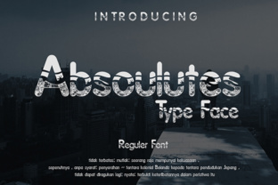Absoulutes: The Display Font for Handmade Branding