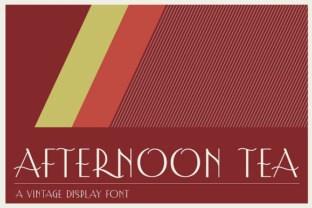Afternoon Tea: A Premium Display Font for Modern Web Design