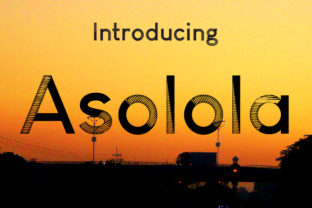Asolola Typeface Review for Creative Product Designers