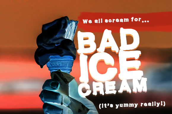 Bad Ice Cream Font for Playful Web Design and Digital Branding