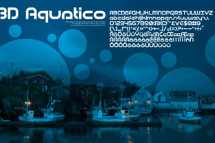 BD Aquatico: The Geometric Display Typeface for High-Impact Campaigns