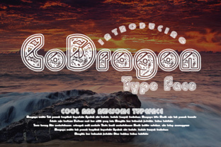 CoDragon: A Unique Display Typeface for Editorial Design