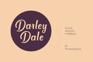 Darley Dale: The Ultimate Script Handwritten Font for Modern Design