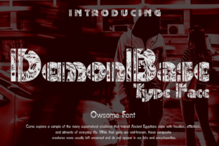 DemonBase: A Premium Display Font for Modern Web Design