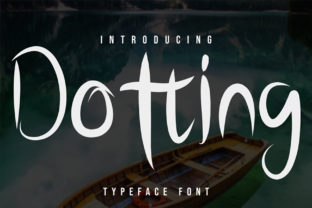 Dotting: The Ultimate Free Display Font for Bold Designs