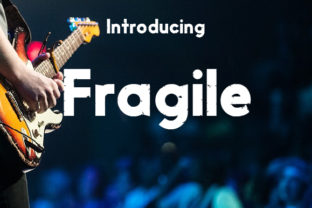 Fragile Typeface for Bold Digital Branding and Web Headers