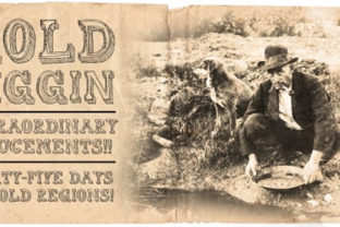 Gold Diggin: The Vintage Display Font for Authentic Branding