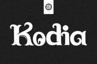Kodia: The Luxurious Display Typeface for High-Impact Campaigns