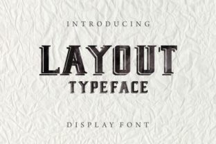Layout Typeface Review for Bold Craft Designs