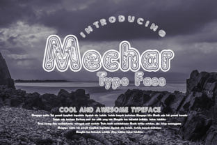 Mechar Typeface: The Unique Display Font for Creative Brands