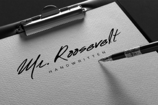 Mr. Roosevelt: The Premium Script Handwritten Font for Modern Digital Brands