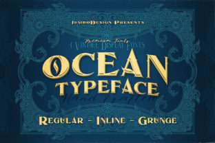 Ocean Family: The Vintage Grunge Display Typeface for Bold Campaigns