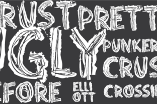 Punkerro Crust: A Display Typeface for Editorial Design