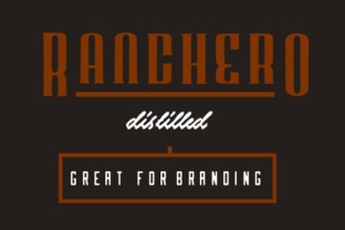 Ranchero: A Wild West Display Font for Editorial Design