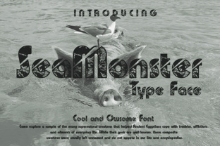 SeaMonster Font: The Perfect Display Typeface for Crafters