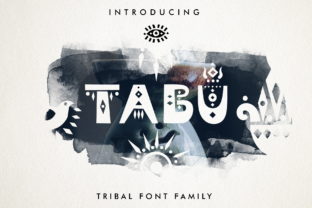 Tabu: A Striking Display Typeface for Modern Editorial Design